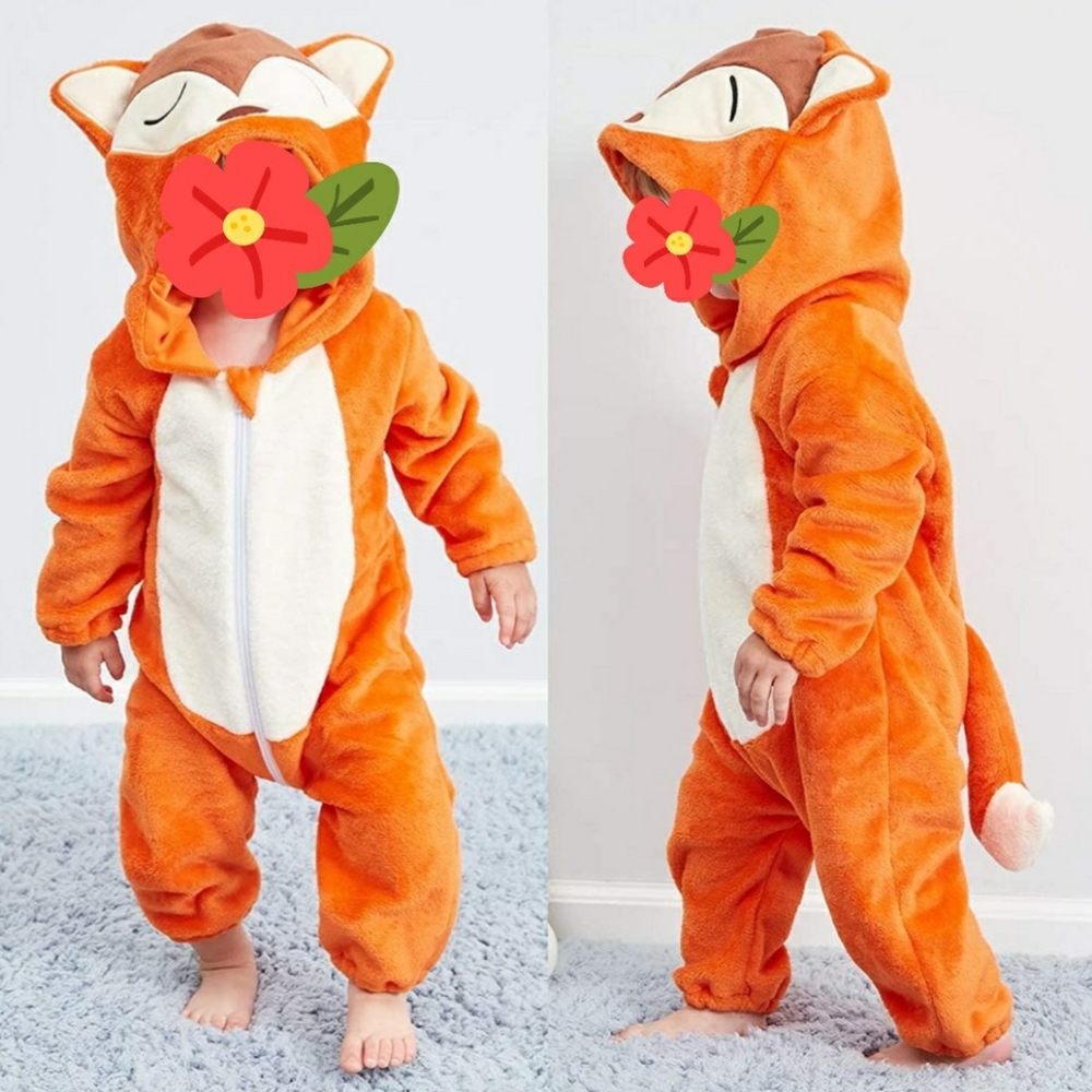 Toddler fox costume